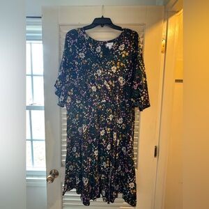 Multicolor floral dress